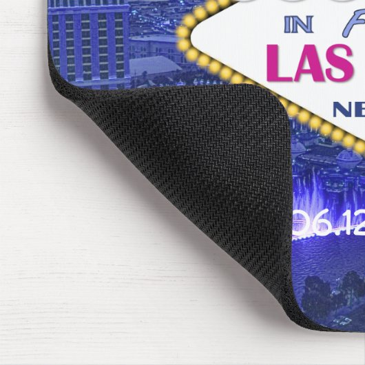 Las Vegas Wedding Keepake Mousepad (Ecke)