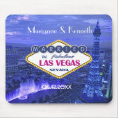 Las Vegas Wedding Keepake Mousepad (Vorne)