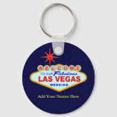 Las Vegas Wedding Key Chain Schlüsselanhänger (Vorderseite)