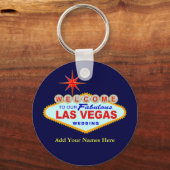 Las Vegas Wedding Key Chain Schlüsselanhänger (Vorderseite)
