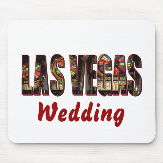Las Vegas Wedding Mousepad (Vorne)