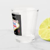 Las Vegas Wedding Party Favor Schnapsglas (Rechts)