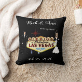 Las Vegas Wedding Personalisierte Throw Kissen (Decke)