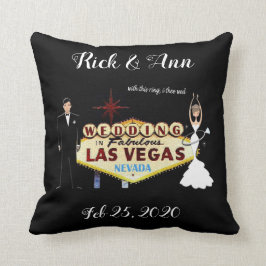 Las Vegas Wedding Personalisierte Throw Kissen