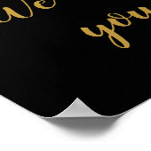 Las Vegas Wedding Personalisiertes Begrüßungszeich Poster (Ecke)