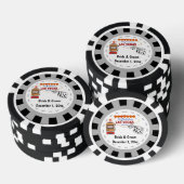 Las Vegas Wedding Pokerchips (Stapel)