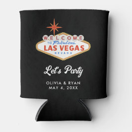 Las Vegas Wedding Pool Day Bevorzugung Dosenkühler