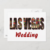 Las Vegas Wedding Postkarte (Vorne/Hinten)