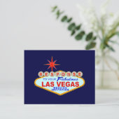 Las Vegas Wedding Response Card (Post Card) Einladungspostkarte (Stehend Vorderseite)
