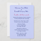 Las Vegas Wedding - Save the Date (Rückseite)