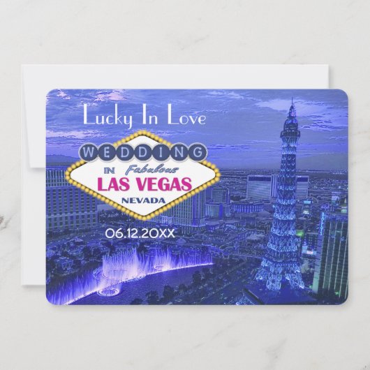 Las Vegas Wedding - Save the Date (Vorderseite)