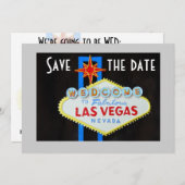 Las Vegas Wedding Save the Date (Vorne/Hinten)