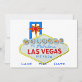 Las Vegas Wedding Save the Date (Vorderseite)