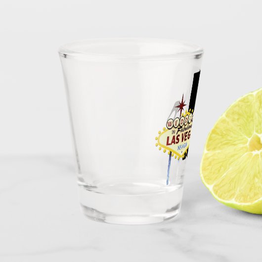 Las Vegas Wedding Shot Glas (Links)