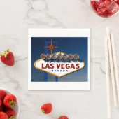 Las Vegas Wedding Sign Day Paper Napkins Serviette (Beispiel)