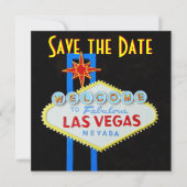 Las Vegas Wedding speichern das Datum der Einladun Save The Date (Vorderseite)