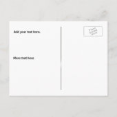 Las Vegas Wedding speichert die Datumskarte Ankündigungspostkarte (Rückseite)