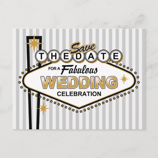 Las Vegas Wedding STD Postcard Ankündigungspostkarte (Vorderseite)