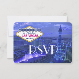 Las Vegas Wedding - UAWG RSVP Karte