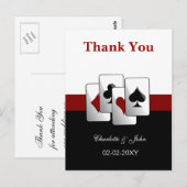 Las Vegas Wedding Vielen Dank Ihnen Karten (Vorne/Hinten)