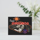 Las Vegas Wedding Vielen Dank Postkarte (Stehend Vorderseite)