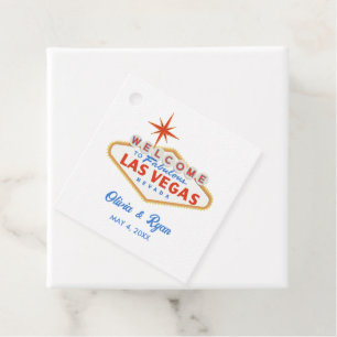 Las Vegas Wedding Willkommensgeschenk Geschenkanhänger