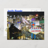 Las Vegas Wedding Wir haben uns Ankündigungspostkarte (Vorne/Hinten)