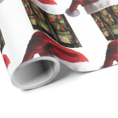Las Vegas Weihnachtsspielautomaten Geschenkpapier (Rolleneckpunkt)