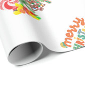 Las Vegas Weihnachtswrapping Paper Geschenkpapier (Rolleneckpunkt)