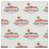 Las Vegas Welcome Sign Fabric Stoff (Muster)