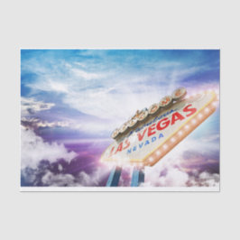 Las Vegas Welcome SignTissue Seidenpapier