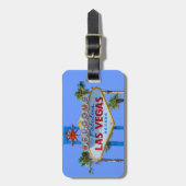 Las Vegas-Willkommensschild Gepäckanhänger (Vorderseite vertikal)