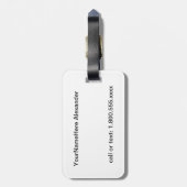 Las Vegas-Willkommensschild Gepäckanhänger (Rückseite vertikal)