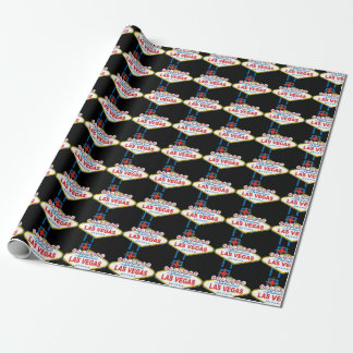 Las Vegas-Willkommensschild Geschenkpapier