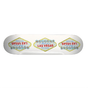 Las Vegas-Willkommensschild-Skateboard Skateboard