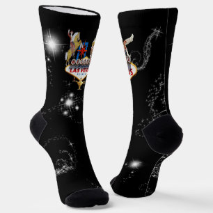 Las Vegas Willkommensschild Socken