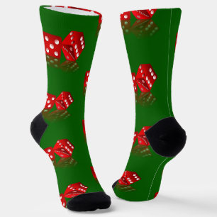 Las Vegas Würfel Socken