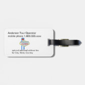 Las Vegas-Zeichen-Gepäck-Umbau Gepäckanhänger (Rückseite horizontal)