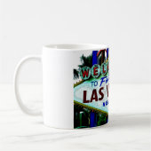 Las Vegas-Zeichen Kaffeetasse (Links)