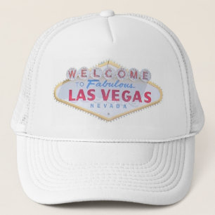 Las Vegas-Zeichen-Logo-Kappe Truckerkappe