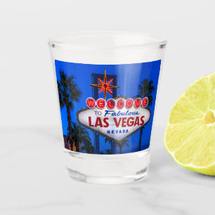Las Vegas-Zeichen-Schnapsglas Schnapsglas