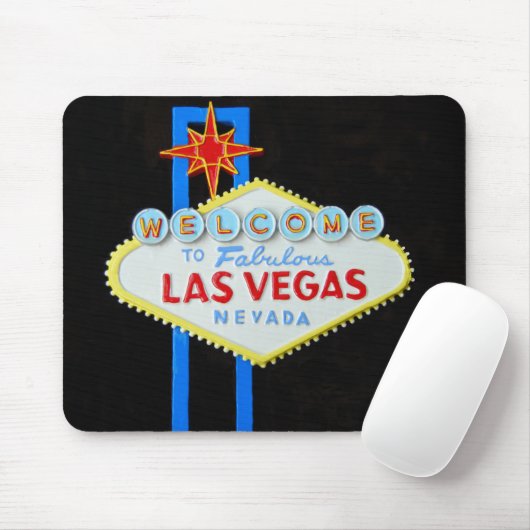 Las Vegas-Zeichen-Solo Mousepad (Mit Mouse)
