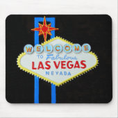 Las Vegas-Zeichen-Solo Mousepad (Vorne)