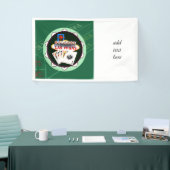 Las Vegas Zeichen und zwei Könige Poker Chip Banner (Messeveranstaltung)