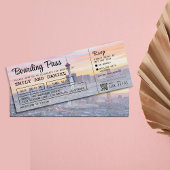 Las Vegas Ziel Boarding Pass Wedding Einladung