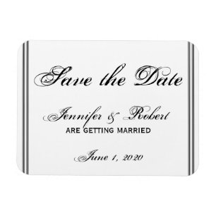 Las Vegas Zielort Save the Date Magnet