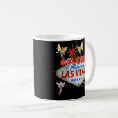 Las- Vegasfee-Tasse Kaffeetasse (VorderseiteRechts)