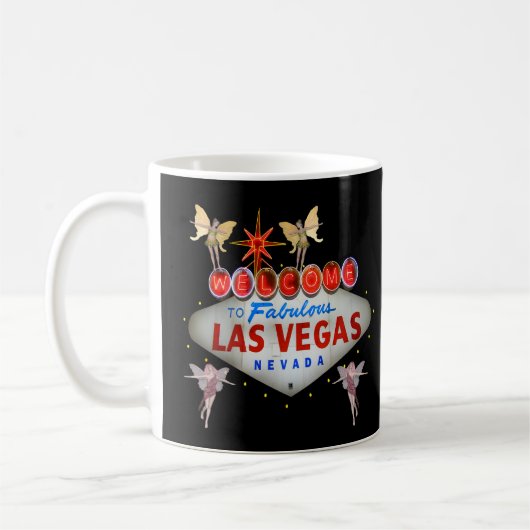 Las- Vegasfee-Tasse Kaffeetasse (Links)