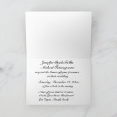 Las- VegasFoto-Hochzeits-Einladung Einladung (Innenseite)