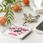 Las- Vegasgeburtstags-Party für sie Schlüsselanhänger (Seite)